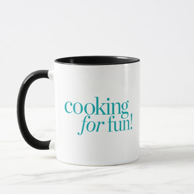Cooking For Fun Mug (Left)