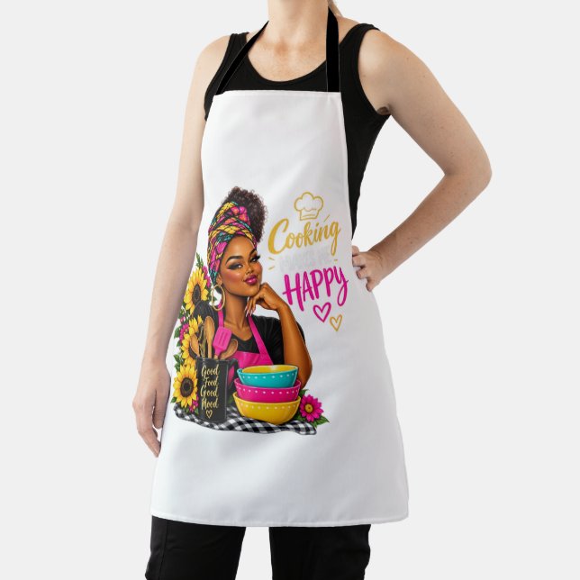Cooking Happy Apron (Insitu)