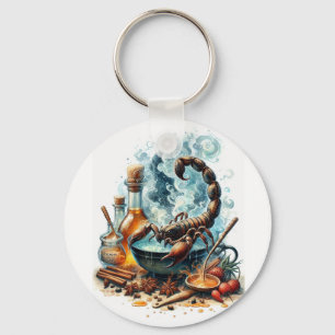 Cooking Happy Scorpion Key Ring