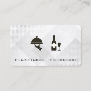 Cooking Icons   Restaurant   Culinary Catering Business Card
