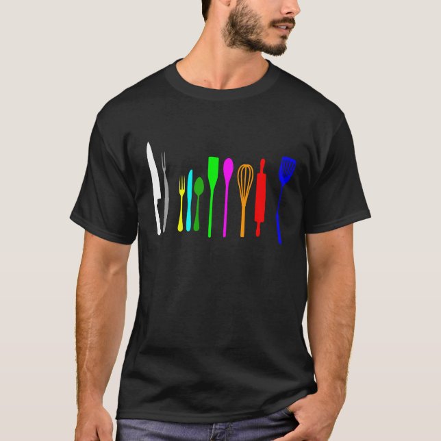 Cooking in colours T-Shirt (Front)