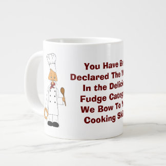 Cooking Kitty Winner Large Coffee Mug