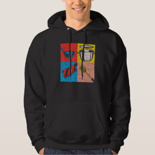 Cooking Meal Hobby Cook Gourmet Food Pop Art Chef Hoodie