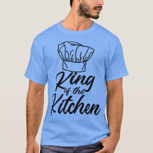 Cooking, Men, King Of The Kitchen, Funny, Culinary T-Shirt