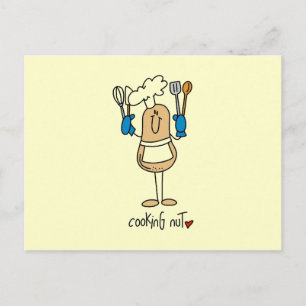 Cooking Nut T-shirts and Gifts Postcard