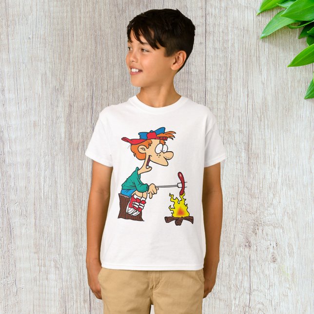 Cooking On A Campfire T-Shirt (Creator Uploaded)