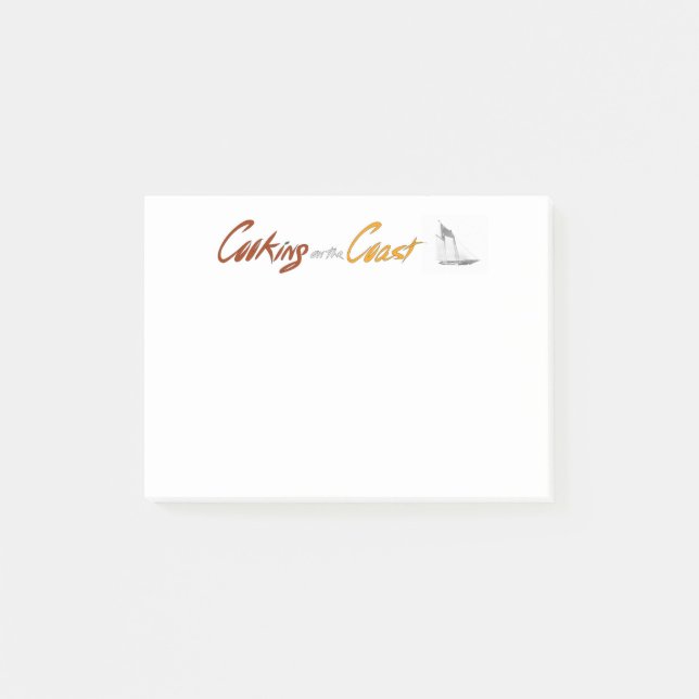 Cooking on the Coast | Post-It Notes (Front)