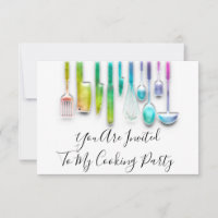 Cooking Party Chef Golden Kitchen Holograph Rainbo