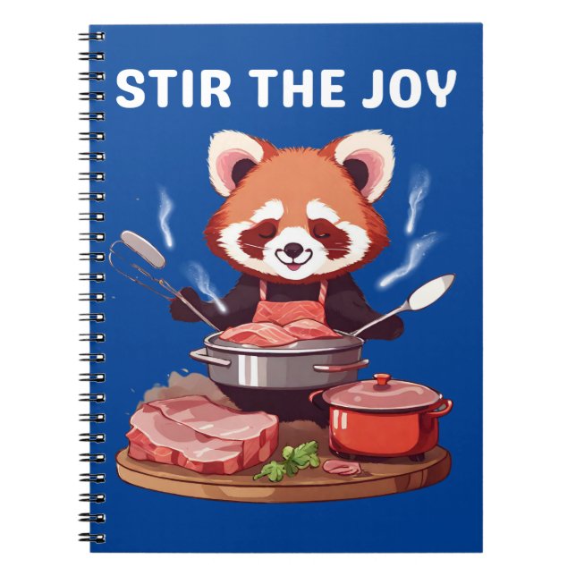 Cooking Stir The Joy Notebook (Front)