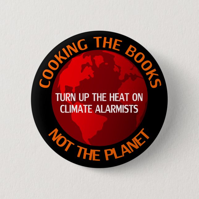 Cooking the Books 6 Cm Round Badge (Front)