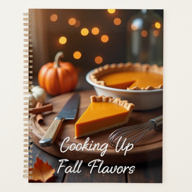Cooking Up Fall Flavours  Planner (Front)