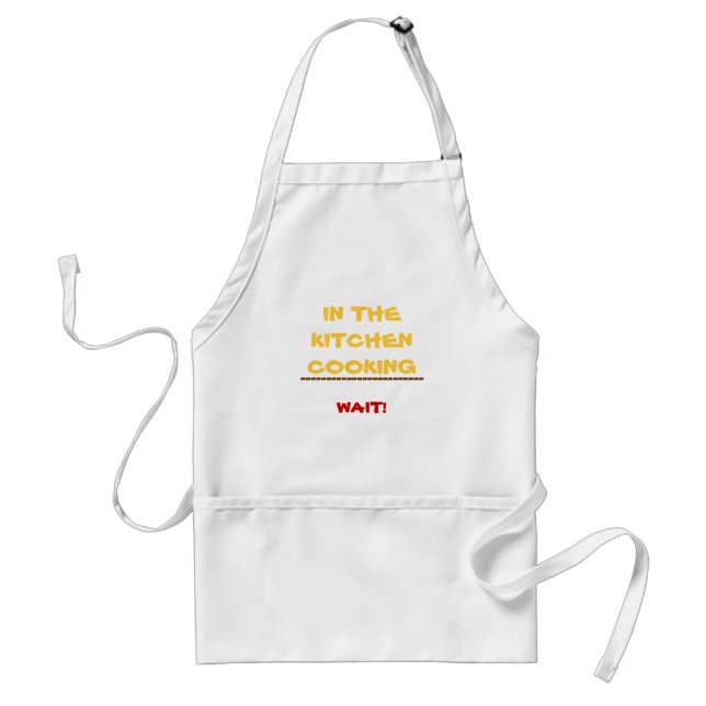 COOKING WAIT  APRON (Front)