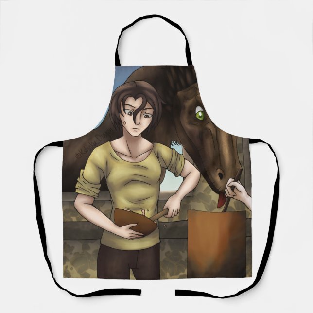 Cooking with Dinosaurs Apron (Front)