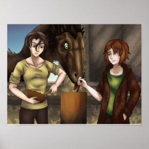 Cooking with Dinosaurs Poster