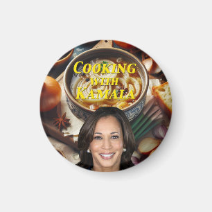 Cooking With Kamala Magnet