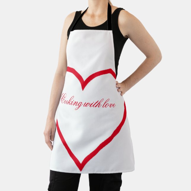 Cooking with love apron (Insitu)
