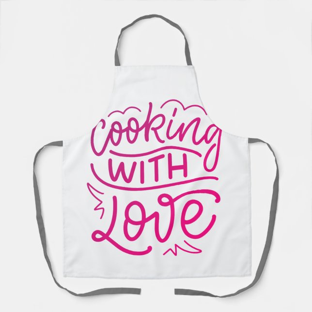 Cooking with Love aprons (Front)