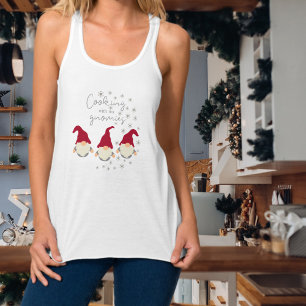 Cooking with My Gnomies Christmas Baking Singlet