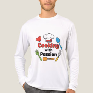 Cooking with Passion – Cute Chef Life T-Shirt Tri-Blend Shirt