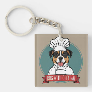 Cooking with Paws Key Ring