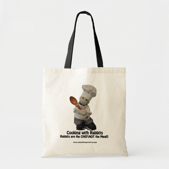 Cooking with Rabbits - Tote Bag (Front)