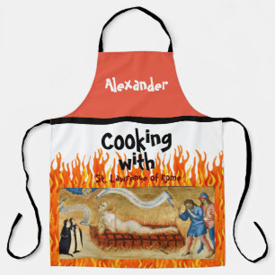 Cooking with St. Lawrence All-Over Print Apron