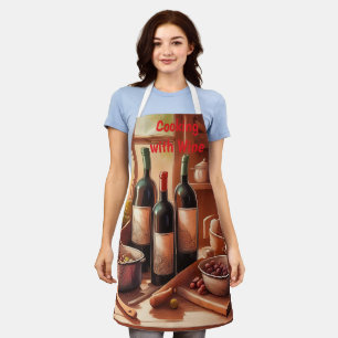 Cooking with Wine Apron