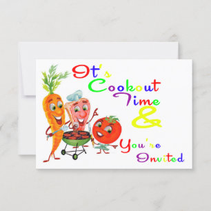 Cookout Invitation 