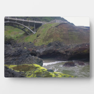 Cook's Chasm, Cape Perpetua, OR Plaque