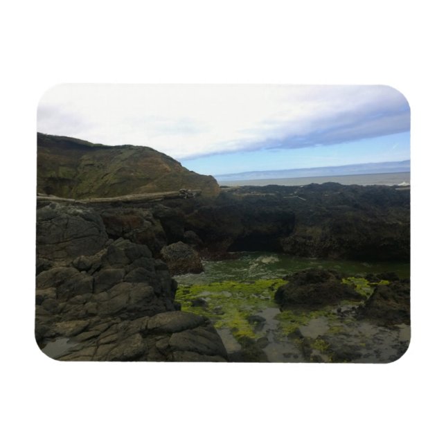 Cook's Chasm, Cape Perpetua, Oregon Magnet (Horizontal)