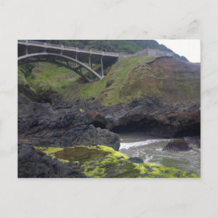Cook's Chasm, Cape Perpetua, Oregon Postcard