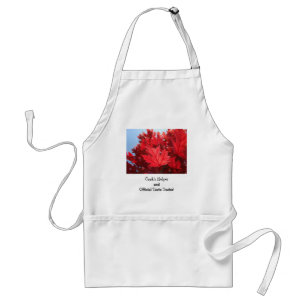 Cook's Helper &Official Taste Tester! apron Leaves
