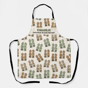 Cooks It Good Personalized  Apron