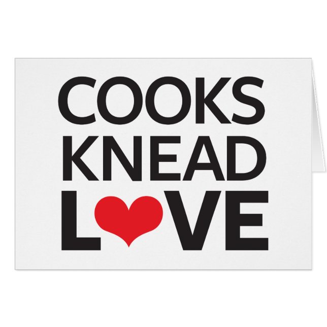 Cooks Knead Love (Front Horizontal)