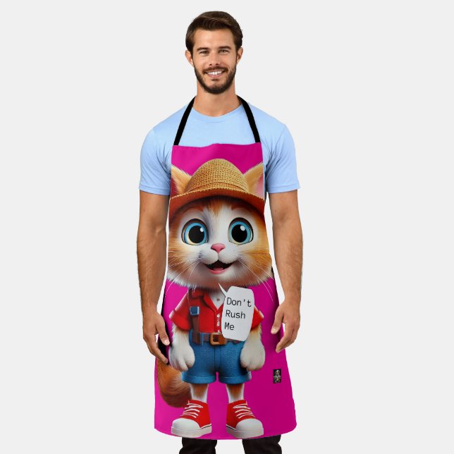 Cooks Supreme All-Over Print Apron (Worn)