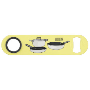 Cookware sets cartoon illustration