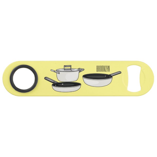 Cookware sets cartoon illustration (Front (Horizontal))