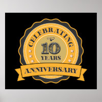 cool 10th Year Anniversary party 