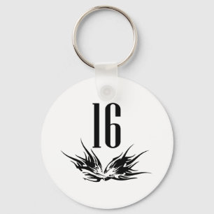 Cool 16th Birthday Gift Key Ring
