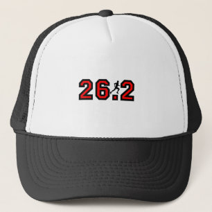 Cool 26.2 marathon trucker hat