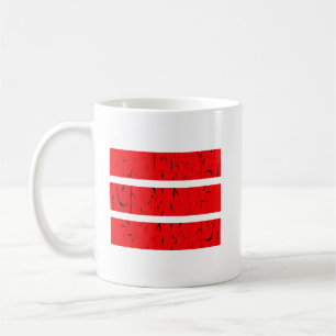 Cool 3 Line Symbol Uniformity & Harmony Colourfu Coffee Mug