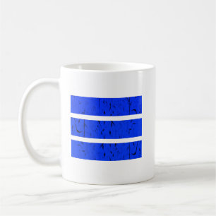 Cool 3 Line Symbol Uniformity & Harmony Colourfu Coffee Mug