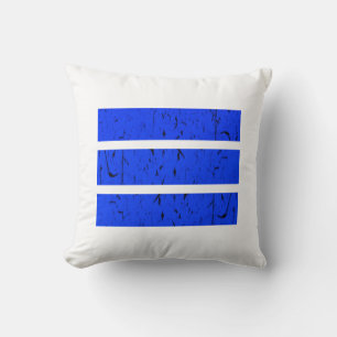 Cool 3 Line Symbol Uniformity & Harmony Colourfu Cushion