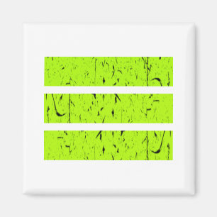 Cool 3 Line Symbol   Uniformity & Harmony Colourfu Magnet