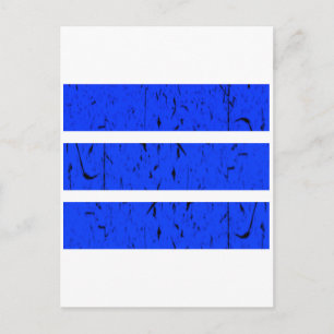 Cool 3 Line Symbol   Uniformity & Harmony Colourfu Postcard