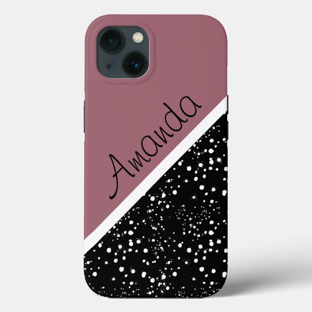 Cool 3 tone design personalised Case-Mate iPhone case (Back)