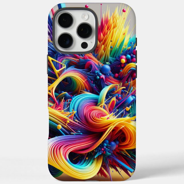 Cool  3D Abstract   Case-Mate iPhone Case (Back)