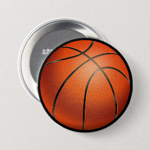 Cool 3D Basketball Sports Fan Pin for Players
