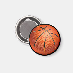 Cool 3D Basketball Sports Fan Pin for Players Magnet