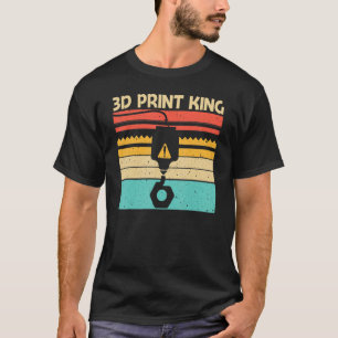 Cool 3d Print For Men Boys 3d Printer Printing T-Shirt